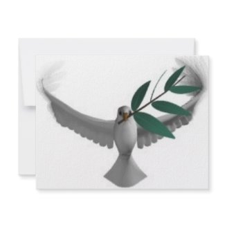 Dove-olivebranch Invitation