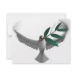 Dove-olivebranch Personalized Invitation