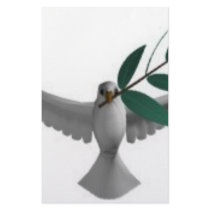 Dove-olivebranch stationery