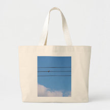 Dove on the wire bags