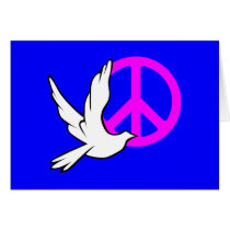 dove peace greeting card
