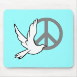 dove peace mousepads