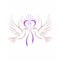 Dove Pink Ribbon