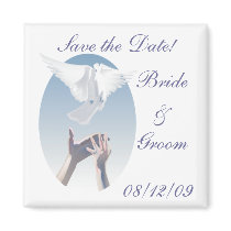 Dove Release Save the Date! magnets