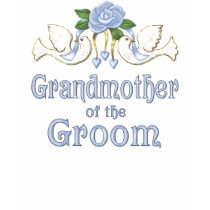 Dove & Rose - Grandmother of the Groom T-shirt by SpiceTree_Weddings Dove & Rose - Grandmother of the Groom T-shirt