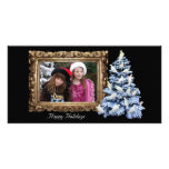 Dove Tree Holiday Photo Card Horizontal photo cards
