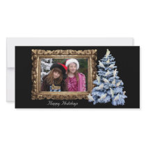 Dove Tree Holiday Photo Card Horizontal photo cards by catsclips Dove Tree Holiday Photo Card Horizontal photo cards