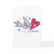 Dove Valentines Day Design cards by Eholidayz Dove Valentines Day Design cards