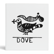 Dove vintage jagged animal design.png binders