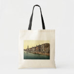 Dovenfleeth, Hamburg, Germany classic Photochrom Canvas Bag