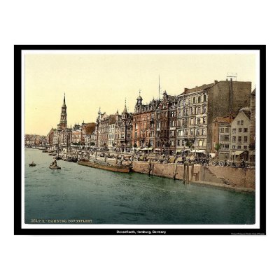 Dovenfleeth, Hamburg, Germany Posters by eyecandy