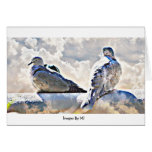 Doves In The Heavens Card