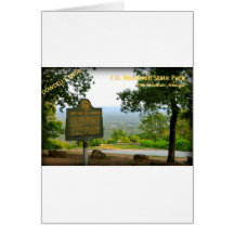 DOWDELL'S KNOB - F.D. Roosevelt State Park Card