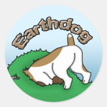 Down and Dirty Earthdog Sticker