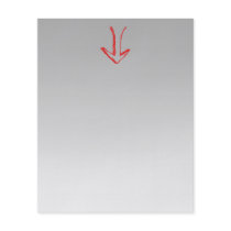 Down arrow. flyer design