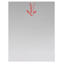 Down arrow. letterhead template