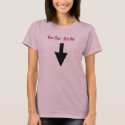 DOWN ARROW, One Size - Fits All t-shirts