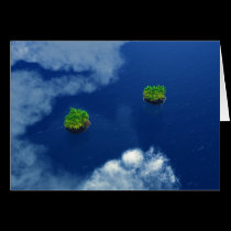 Down At The Islands Greeting Card cards