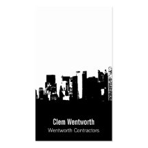 Down Downtown Business Card Template