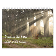 Down on the Farm, 2012-2013 Calender Calendars