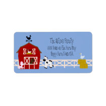 Down On the Farm labels
