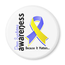 Down Syndrome Awareness 5 Fridge Magnet