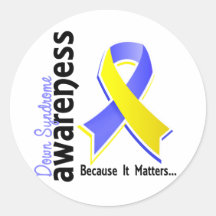 Down Syndrome Awareness 5 Sticker