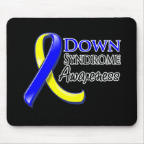 Down Syndrome Awareness Ribbon Mousepads