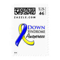 Down Syndrome Awareness Ribbon Postage