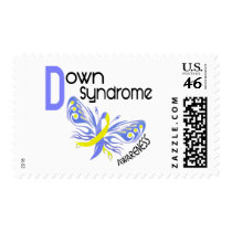 Down Syndrome BUTTERFLY 3.1 postage