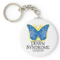 Down Syndrome Butterfly Keychains