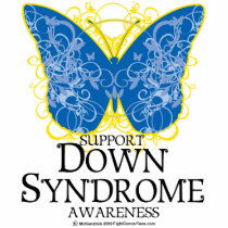 Down Syndrome Butterfly photo sculptures