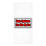 Down Syndrome Can Kiss My Ass Rack Card Template