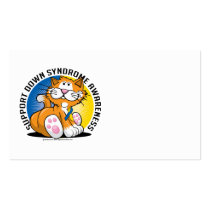 Down Syndrome Cat Business Card
