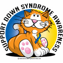 Down Syndrome Cat photo sculptures
