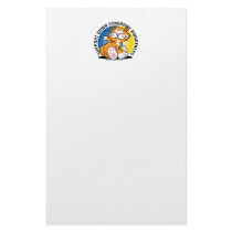 Down Syndrome Cat Customized Stationery