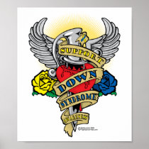 Down Syndrome Dagger Poster