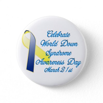 Down Syndrome Day Pin