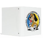 Down Syndrome Dog 3 Ring Binders