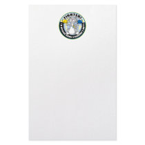 Down Syndrome Fighter Cat stationery