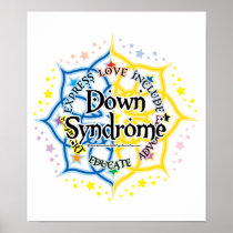 Down Syndrome Lotus Print
