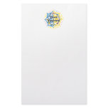 Down Syndrome Lotus Stationery Design