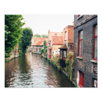 Down the Canal, 11 x 14 Print Photo Print