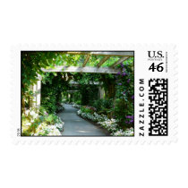 Down the Garden Path Postage Stamp