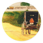 Down the Road Sticker
