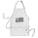 down under flag icon apron
