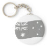 down under flag icon key chains