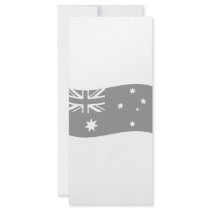 down under flag icon rack cards