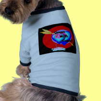 Down With Cupid (black) pet clothing