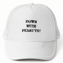 Down With Peanuts hats